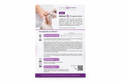 HFL Fungi Smart Methode A intensief 6 weken behandelplan van Le Brasil Manicure & Pedicure, zichtbaar in de afbeelding